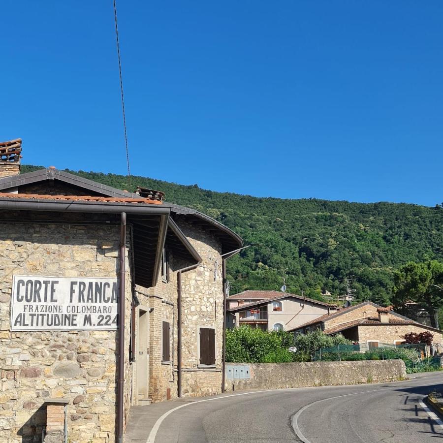 La Terrazza Sulle Vigne B&B Corte Franca Dış mekan fotoğraf