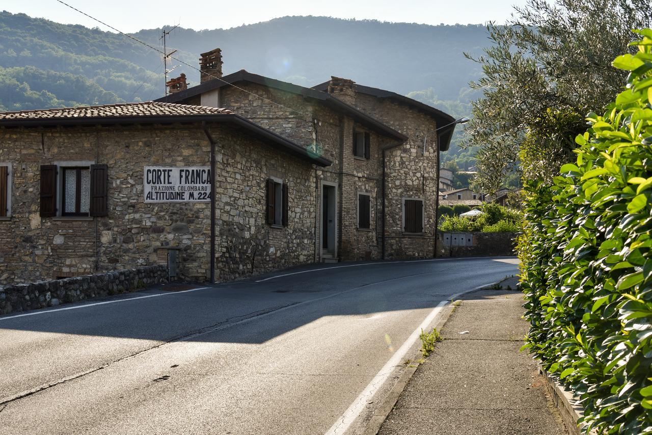 La Terrazza Sulle Vigne B&B Corte Franca Dış mekan fotoğraf